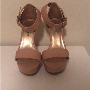 Madden girl heels - light dusty rose